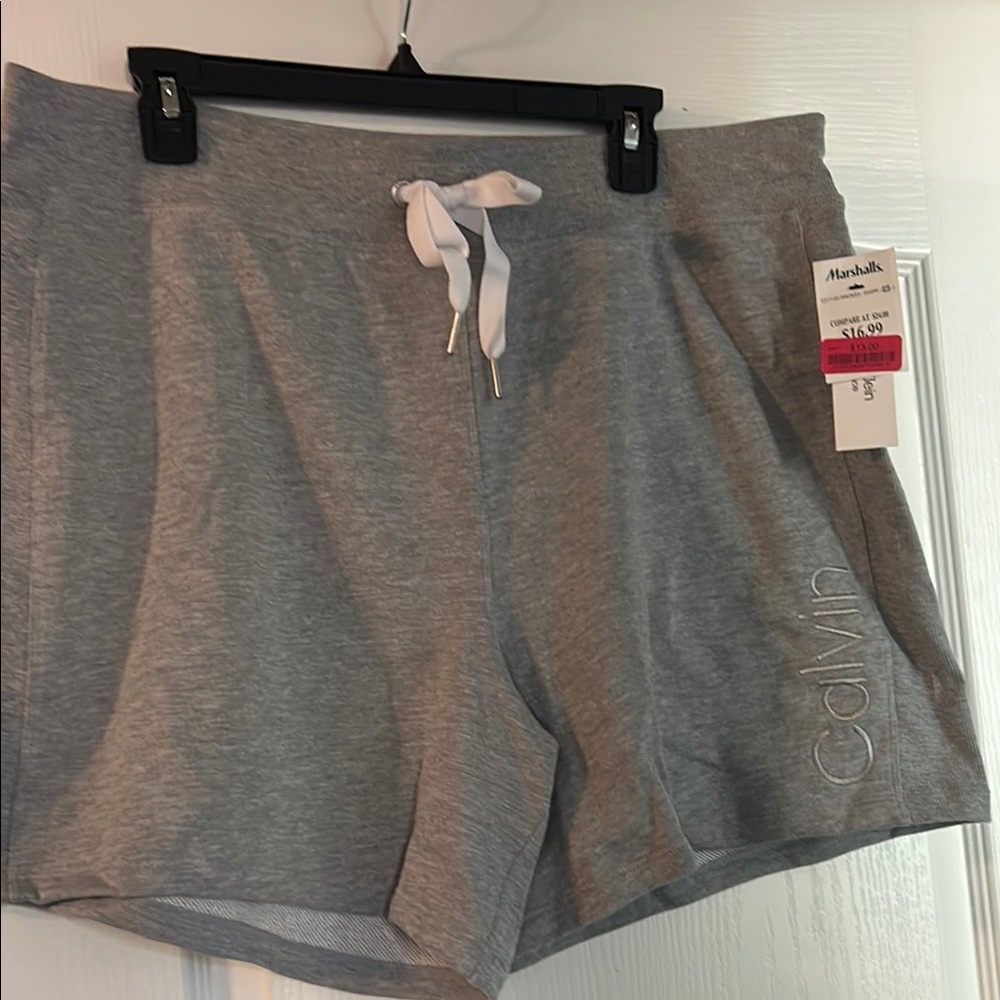 Calvin Klein Gray Shorts NWT SKU 1004